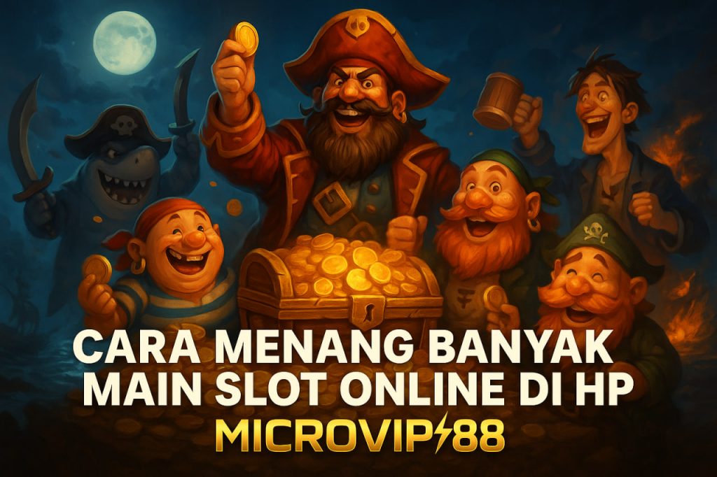 cara menang banyak main slot online di hp
