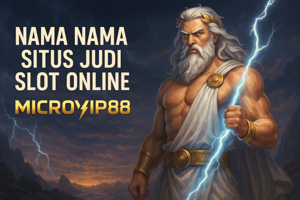 nama nama situs judi slot online